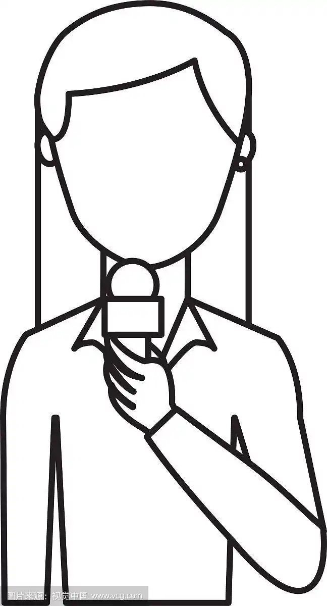 新闻主持人角色