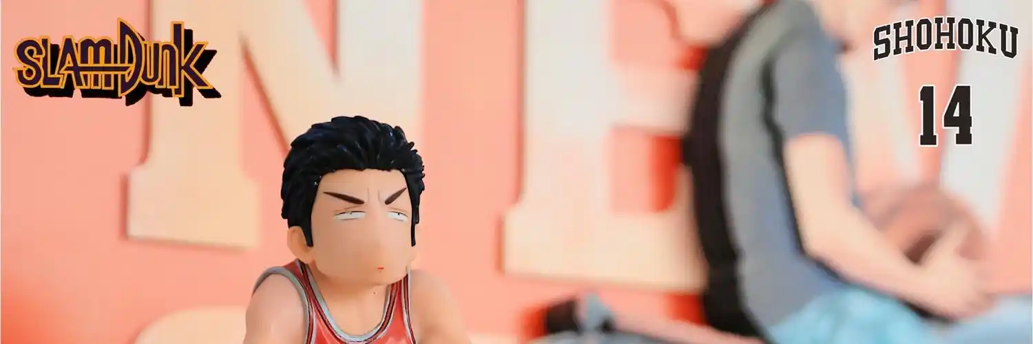 灌篮高手q版三井寿骑摩托车手办公仔玩偶搭配立体画男友生日礼物手办