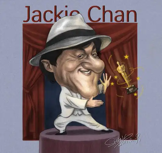 成龙漫像|动漫|肖像漫画|尚亚努扎伊 - 原创作品 - 站酷 (zcool)