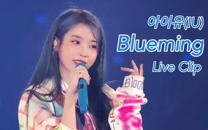【iu李知恩】blueming live clip「超清画质」_哔哩哔哩_bilibili