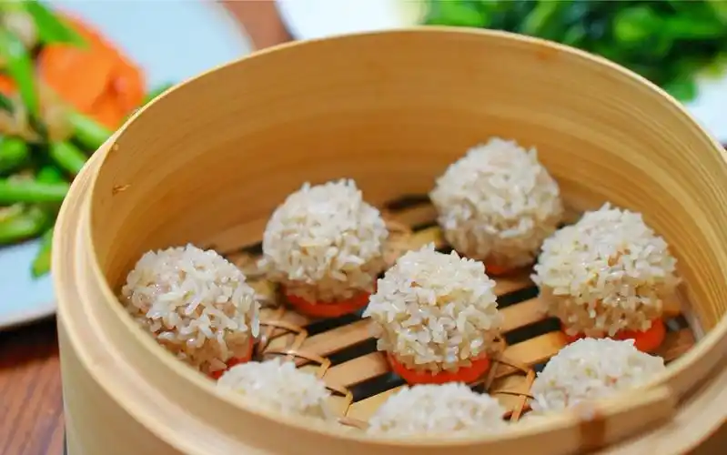 晚餐vlog|糯米圆子·芦笋炒虾仁·醪糟小丸子