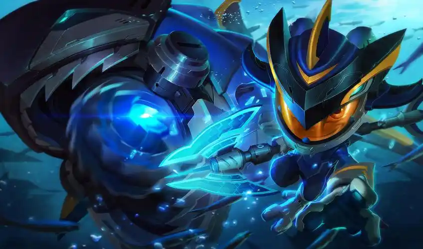 英雄联盟银河魔装机神系列皮肤原画壁纸4k - 哔哩哔哩