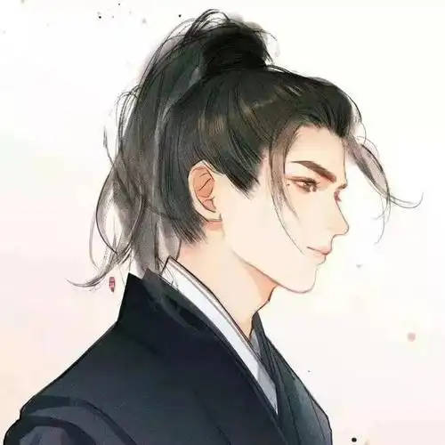 意境古风男生头像叫长相守的恰恰分离
