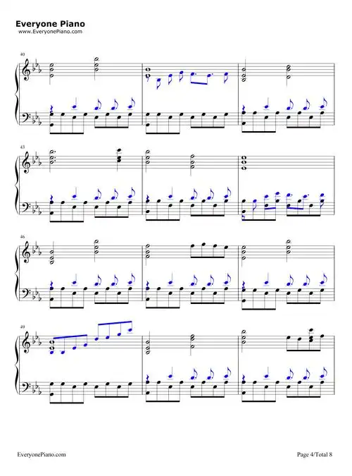 求undertale的钢琴谱 哪个都行