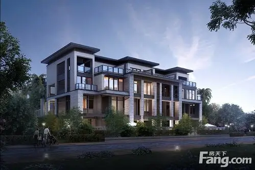 8 / 17 联排别墅北立面效果图