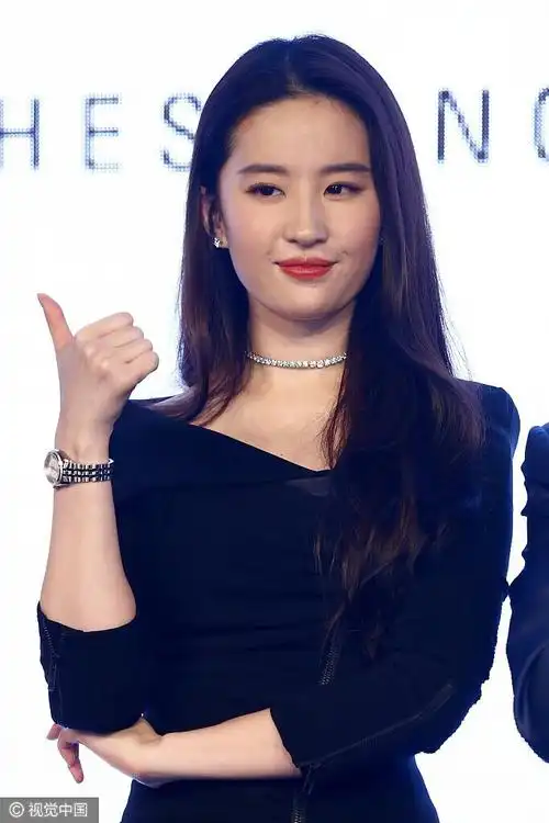 视觉中国拍的刘亦菲有点