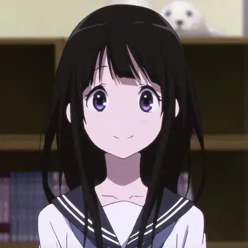 动漫女生头像 番名:冰菓