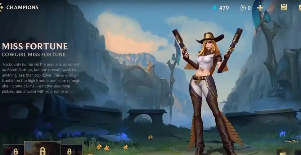 lol手游67赏金猎人厄运小姐皮肤介绍