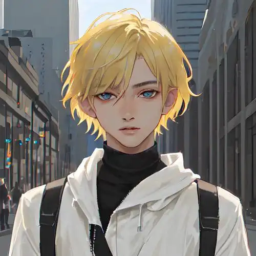 二次元头像男阳光