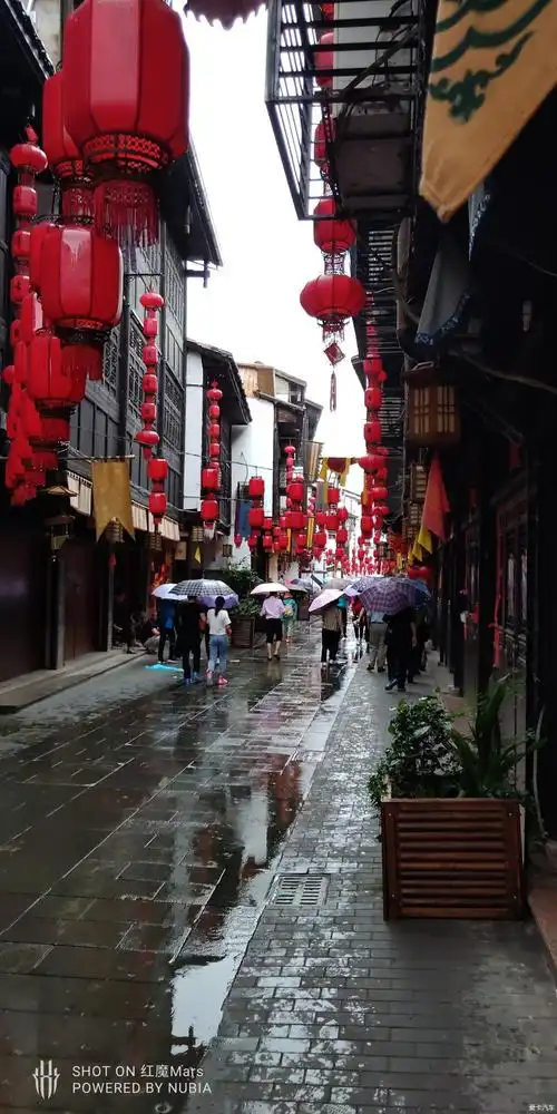 游江西龙虎山上清古镇