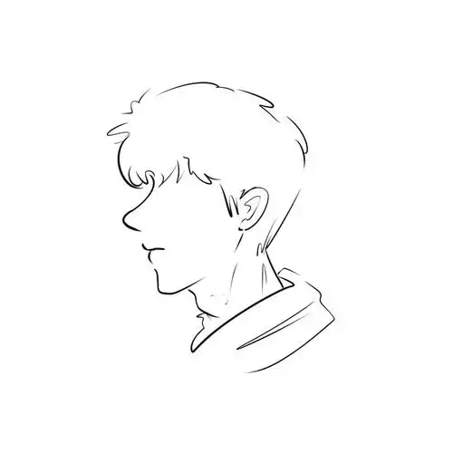 简笔画头像 #男生头像 #头像