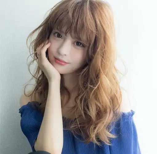 日式发型中长发图片女