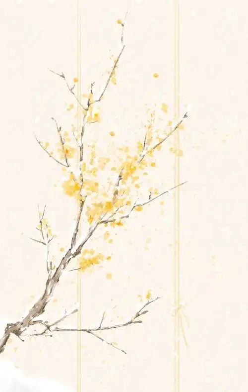 水墨画 素色 简约 手机壁纸 竖屏 唯美