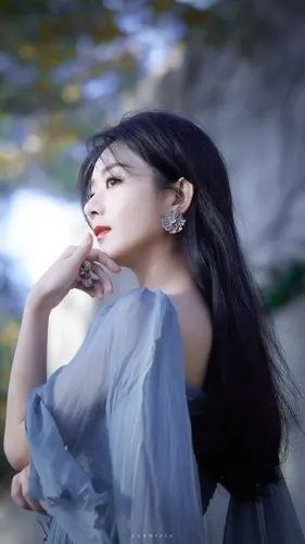 2020腾讯星光大赏|赵丽颖蓝色仙女裙|赵丽颖壁纸