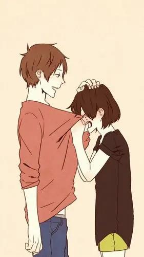 2017超甜蜜的qq情侣皮肤卡通在梦里你还是会喜欢我