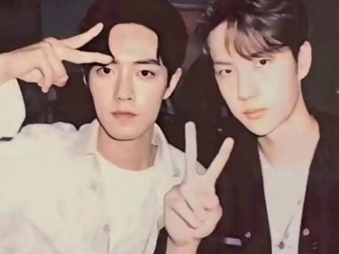 肖战王一博的深情对视,甜到你了吗