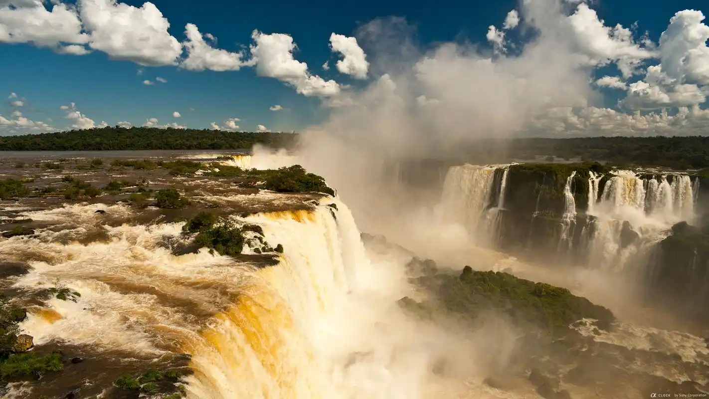 巴西阿根廷伊瓜苏国家公园最美24小时旅游胜地壁纸