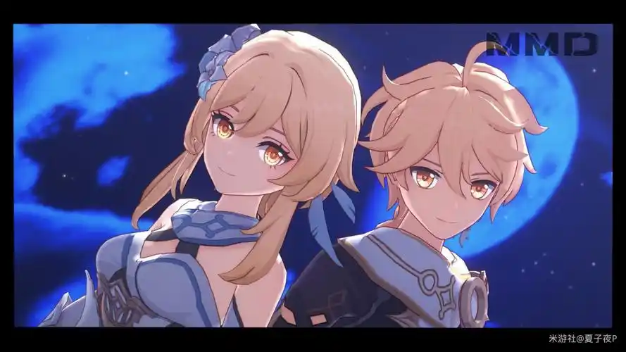 【原神mmd】荧之空-原神社区-米游社