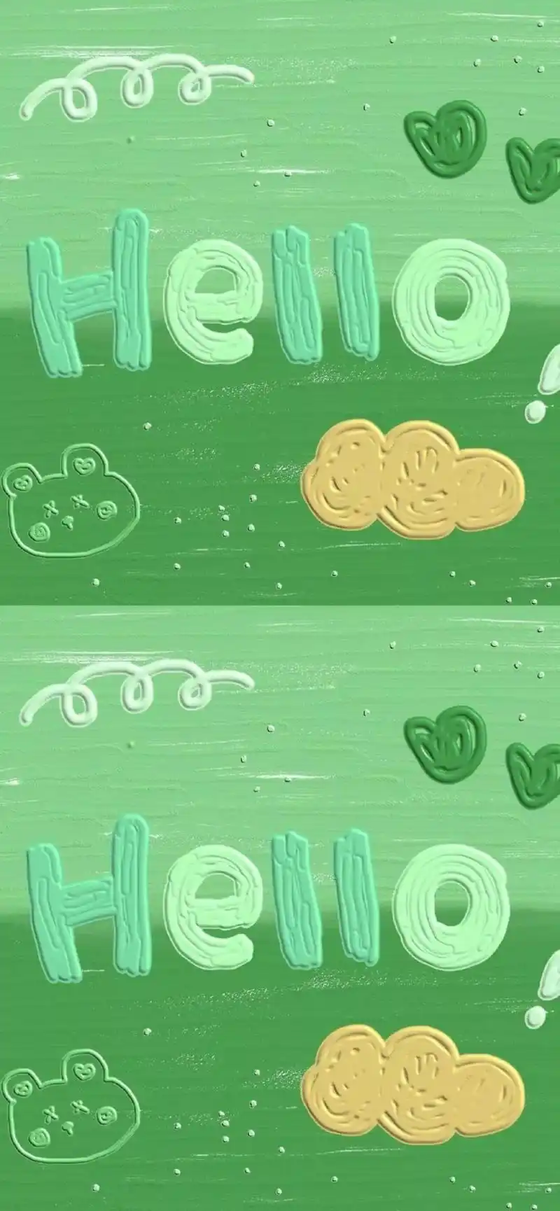 全面屏壁纸高清小清新聊天背景图