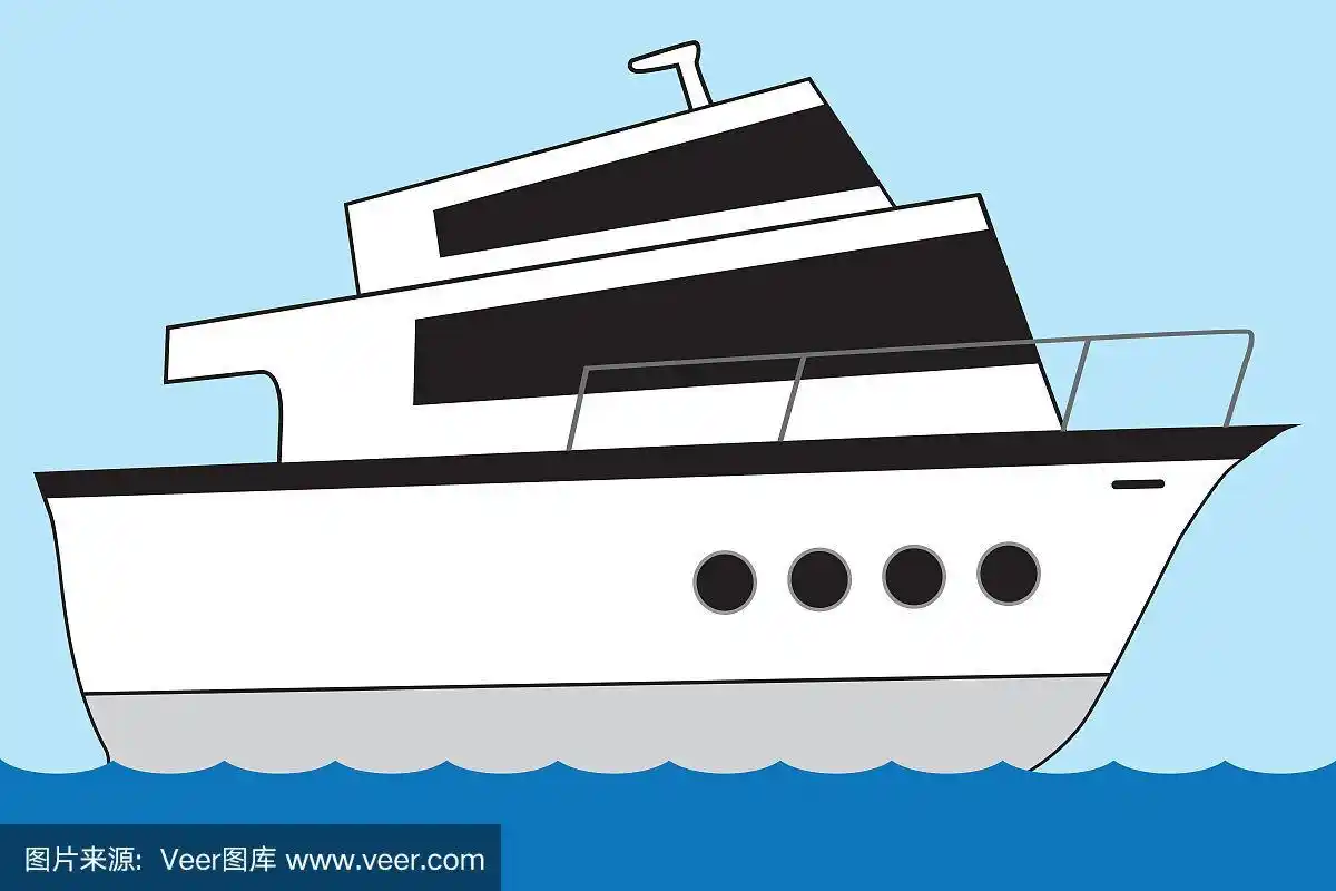 卡通游艇