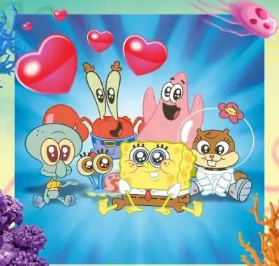 海绵宝宝章鱼哥派大星蟹老板