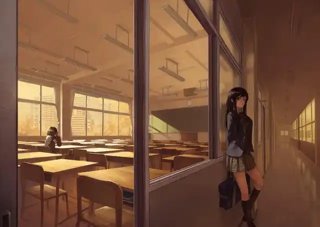 哪一种才是你最喜欢的场景?开学了,你也要来动漫里看看风景啊