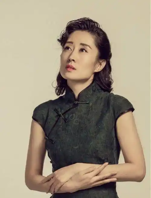 刘敏涛穿经典旗袍有魅力造型优雅高级惹人爱