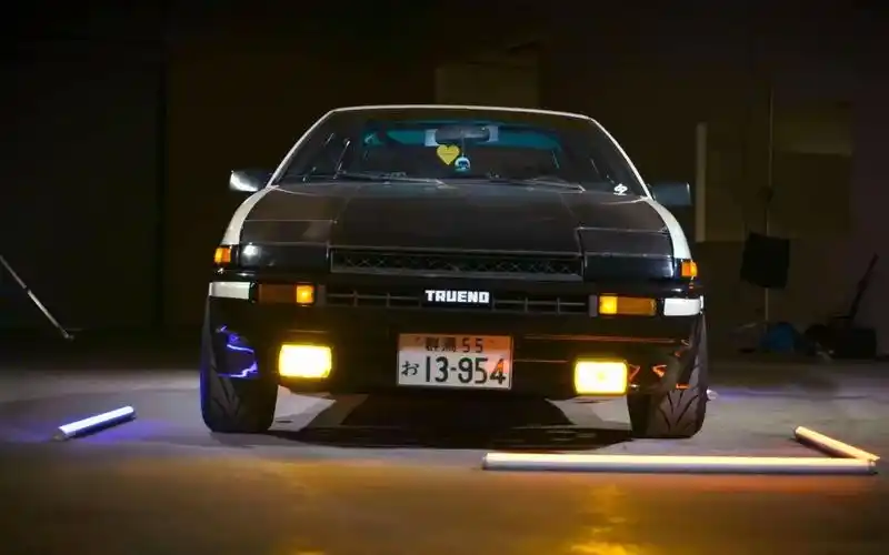 《头文字d》飙车剪辑