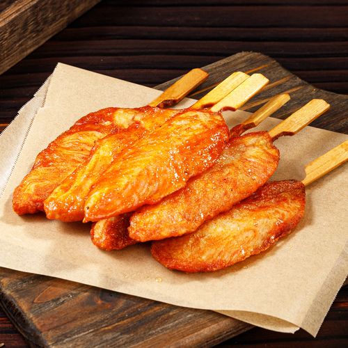 无骨鸡柳烧烤冷冻半成品油炸小吃炸串食材里脊鸡肉丸