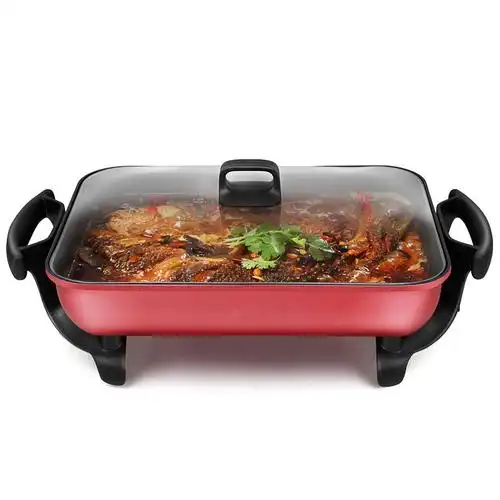 炊大皇韩式烤肉锅家用烤鱼炉不粘电烧烤炉涮烤火锅一体无电烤盘烟