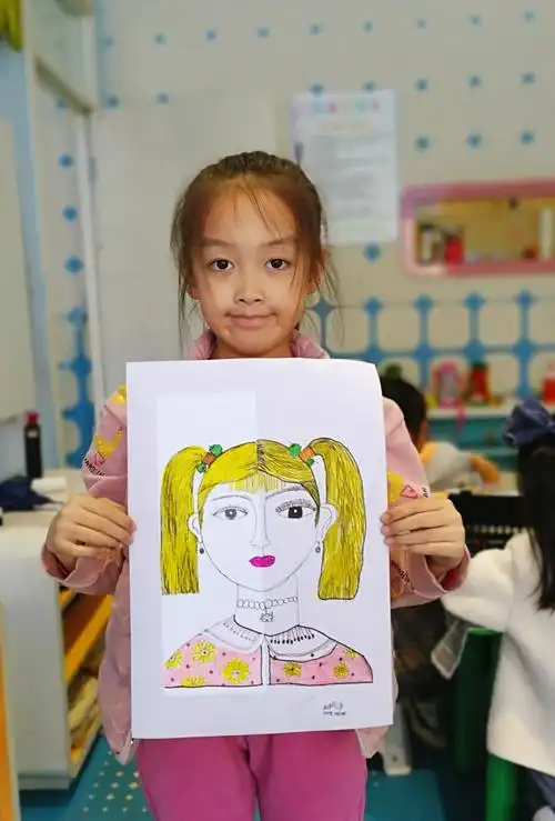 2020,10月创想班美术培训人物画练习——人物肖像