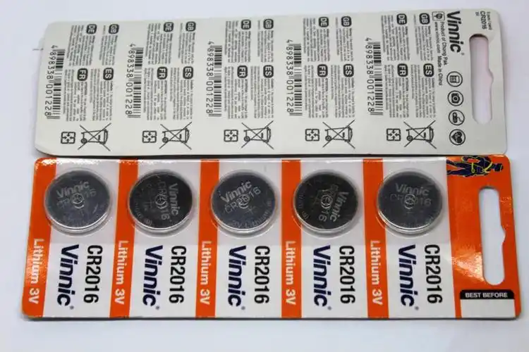 适用于5粒价格vinnic松柏cr2016丰田卡罗拉锐志铁将摩托汽车钥匙电池