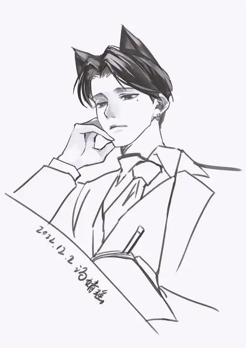 今日份的帅哥练习