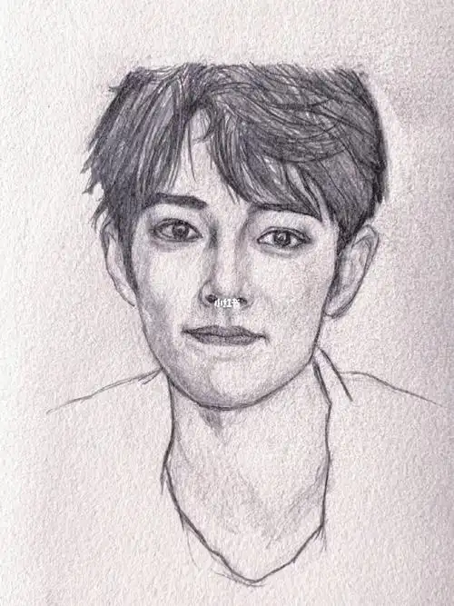 画画  #绘画  #素描  #铅笔画  #素描头像  #肖战  #明星  #手绘