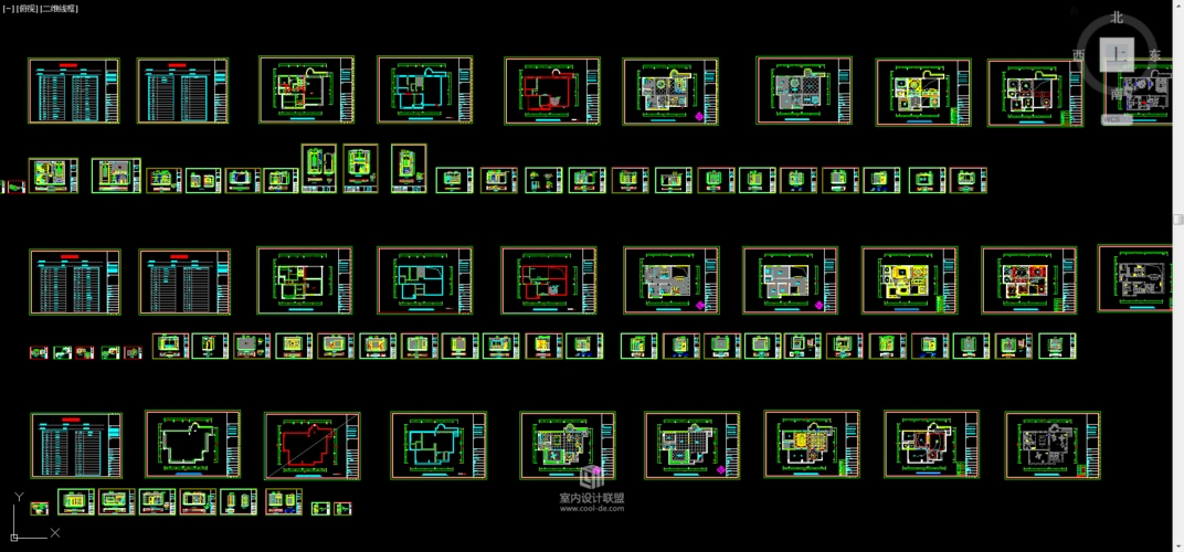 一套施工图绘制