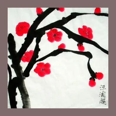 暑期少儿国画入门班——梅花 - 虫虫飞 - 小大人艺术活动中心 虫虫飞