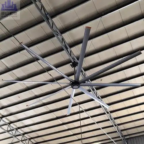 愚山工业大风扇永磁同步电机静音运行能耗低适用于大型厂房车间工业大