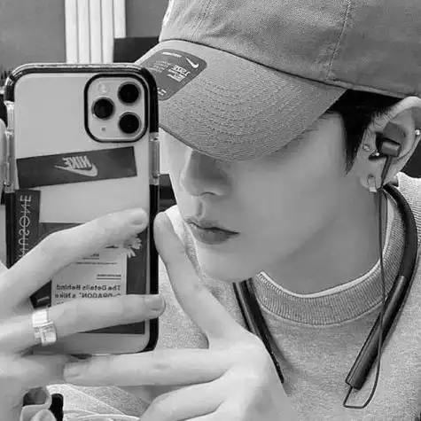 男生头像冷酷侧脸高清黑白唯美,我就喜欢这样的男头