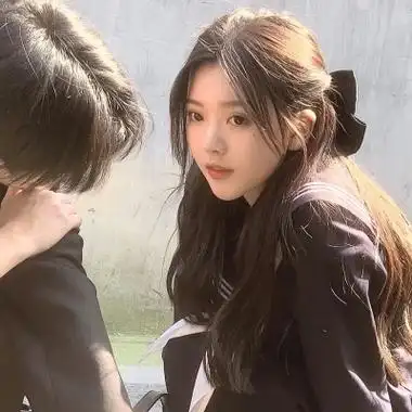 高清好看的青涩头像cp一左一右真人图片,情侣头像图片