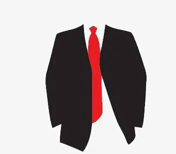 关键词 : 卡通,手绘,黑色,西服,服装