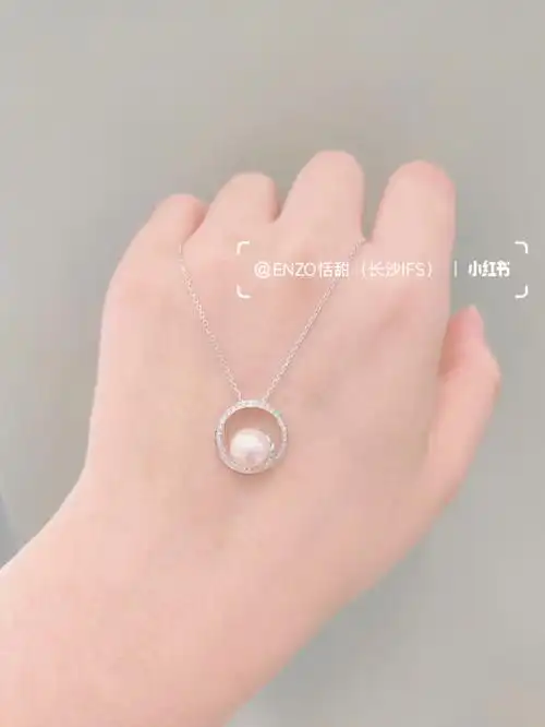 周大福enzo海水珍珠项链5799