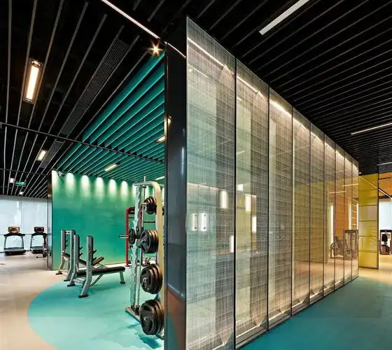 大型健身房装修设计效果图片1060平米健身房装修图片现代风格