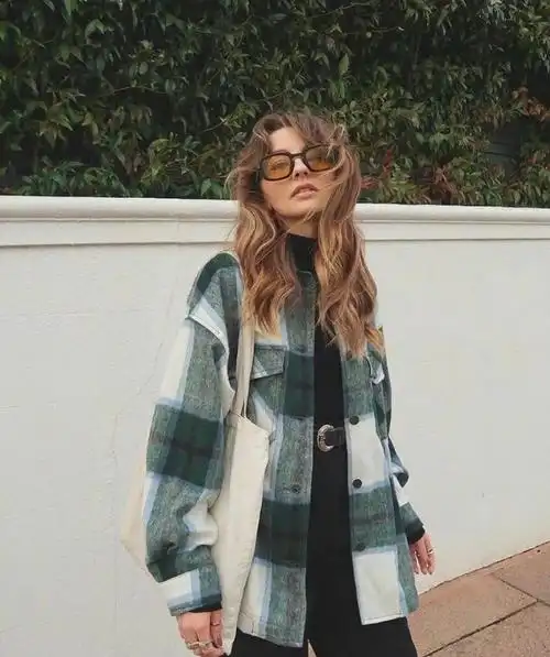 率性欧美风的日常穿搭,潇洒有范儿, 简约随性的时髦态度