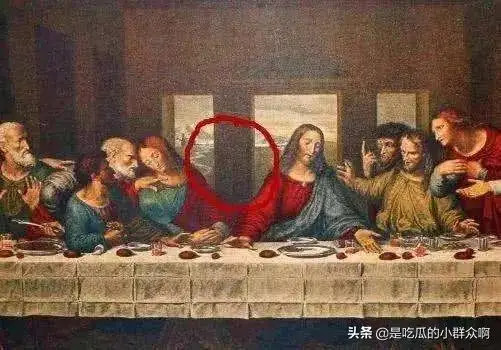 最后的晚餐的故事最后的晚餐放大40倍后