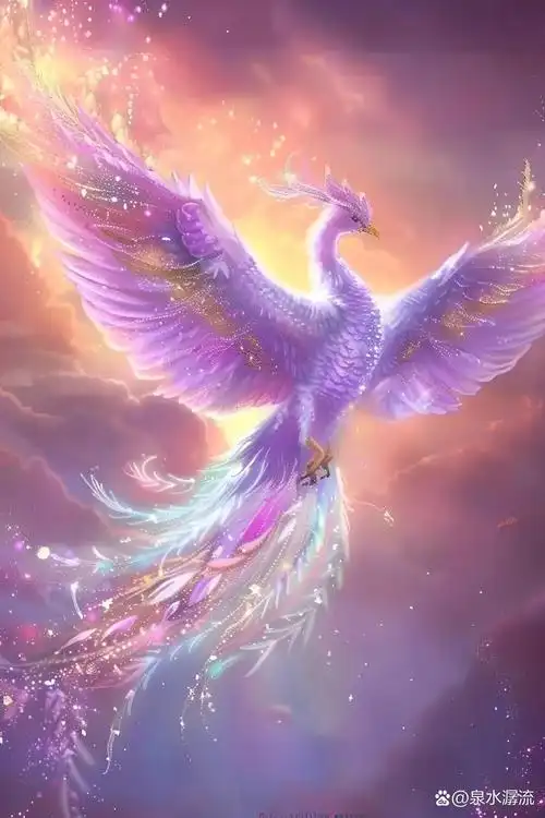 紫色梦幻凤凰