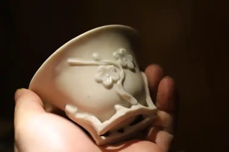 明丨德化窑梅花杯