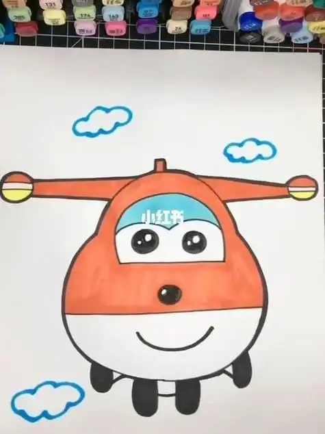 超级飞侠乐迪简笔画教程简笔画教程人文绘画