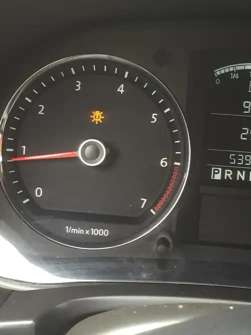 这黄灯亮什么原因,这灯是干嘛的_大众_朗逸_汽车大师