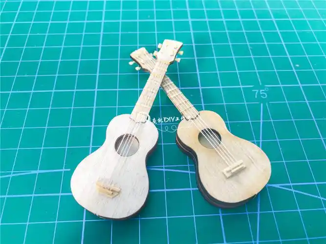 手工diy木质尤克里里制作迷你吉他模型乐器模型制作工具