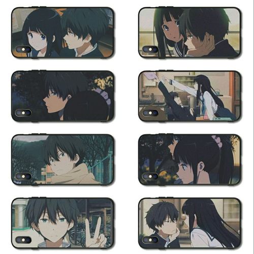 冰菓手办冰果适用华为nova2s3i4e5z6se7pro折木奉太郎磨砂手机壳